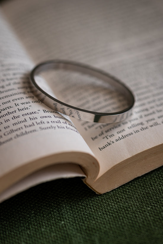 Plain Silver Bracelet