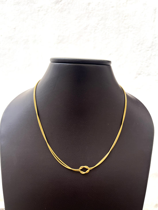 Knot Chain Necklace