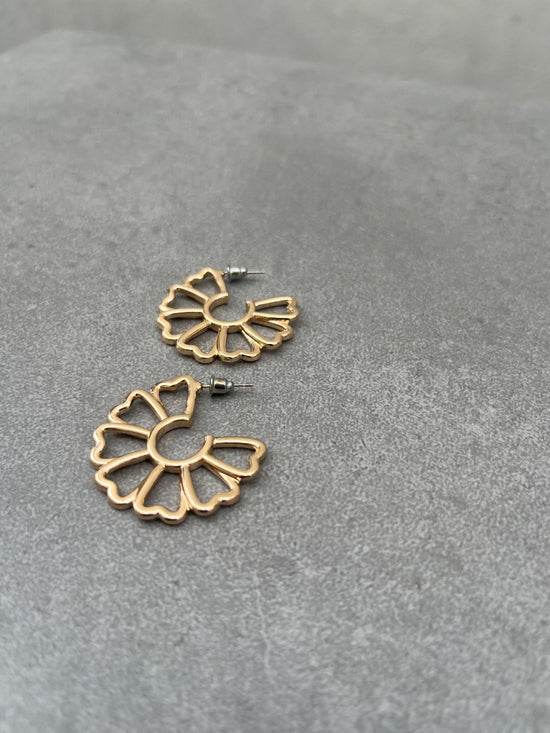 Open flower Earring