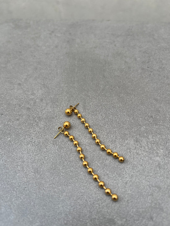 Ball Chain Dangler Earring