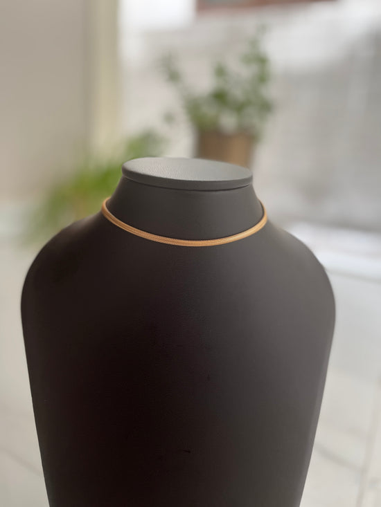 Collar snake necklace