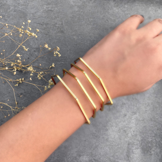 Four Layered Bracelet / Cuff