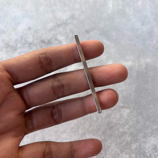 D Bracelet Silver Plated