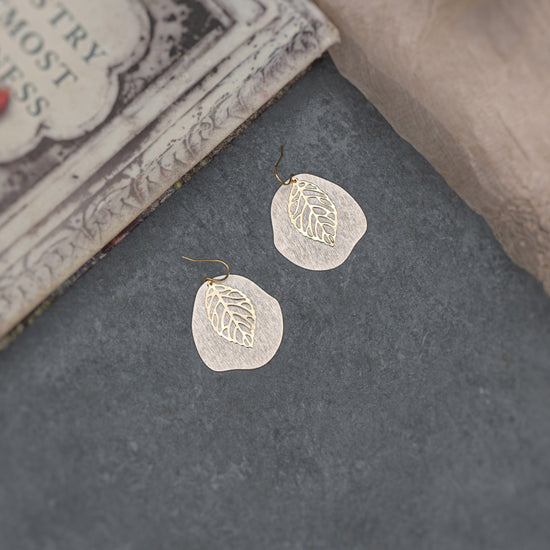 Golden Leaf Earring