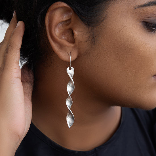 Spiral Dangler Earrings