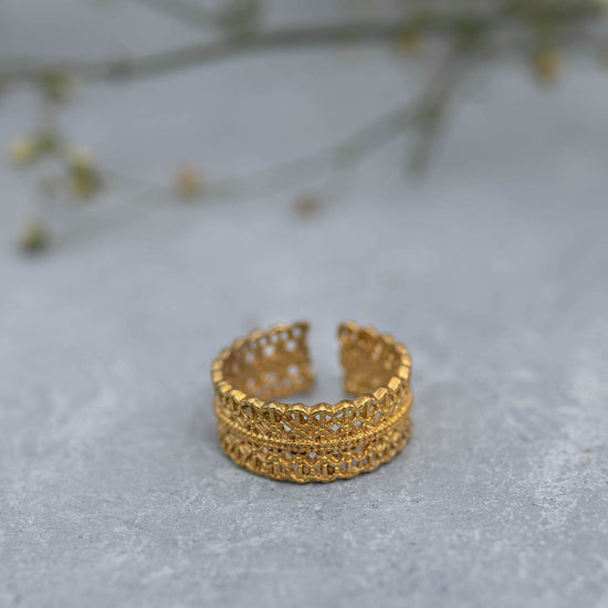 Lace Toe Ring
