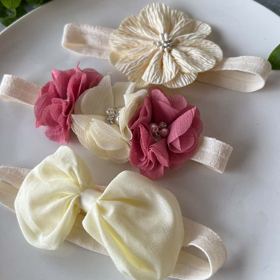 Flower Hair Band Pack