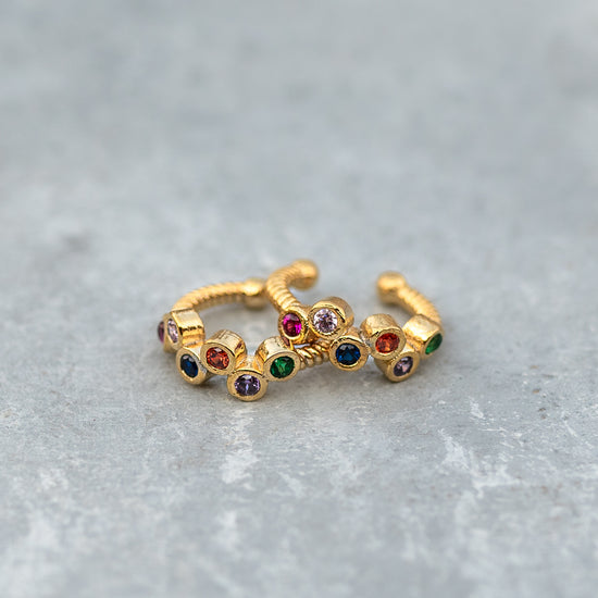 Five Stones Ear cuff (SINGLE PIECE)
