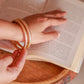 Twisted Round Bangle (size 2.6)