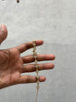 Row Of Studded Clover Bracelet