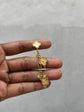 Row oh Gold Clover Bracelet