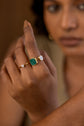 Solitaire Heart Ring