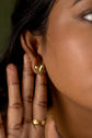 Puffed Heart Earring