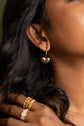 Hoop Heart Earring