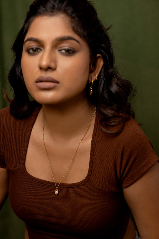 Molten Pearl Necklace