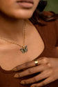 Butterfly Blue Necklace