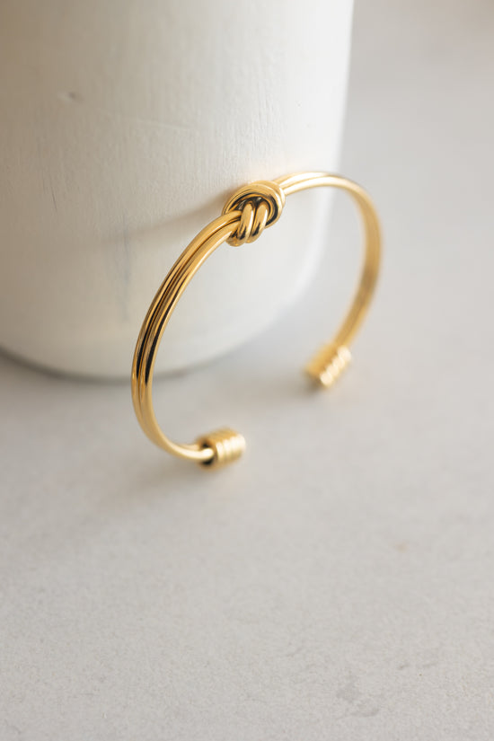 Two line knotted bracelet