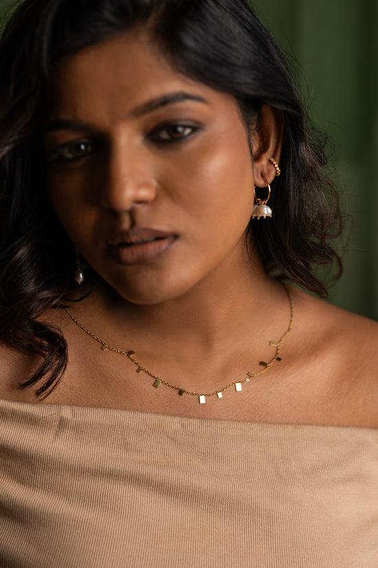 Row of Rectangles Necklace