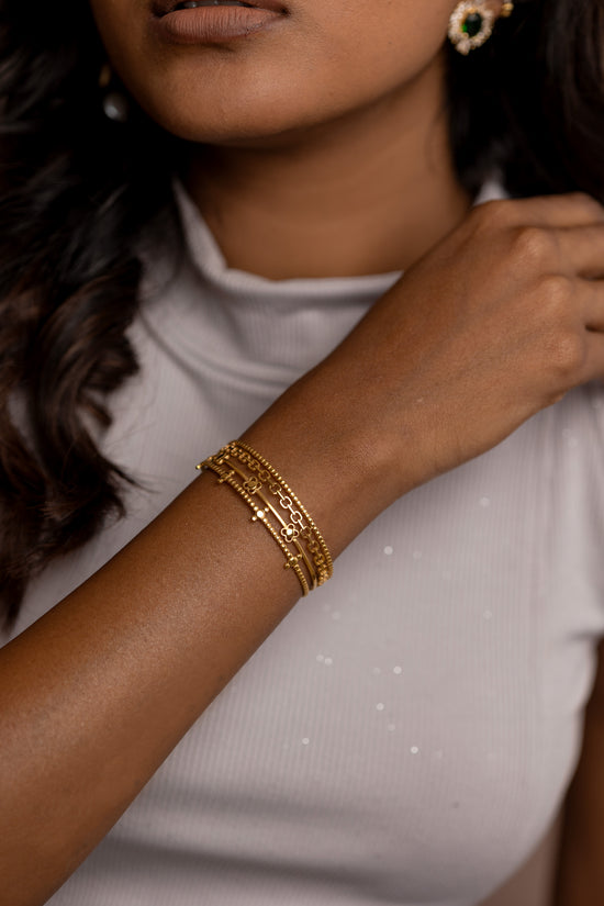 Four Layer Ethnic Bracelet