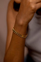 Embossed Gold leaf Bracelet