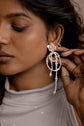Pearl and Rose Earring