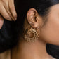 Ethnic swirl Large Earrings