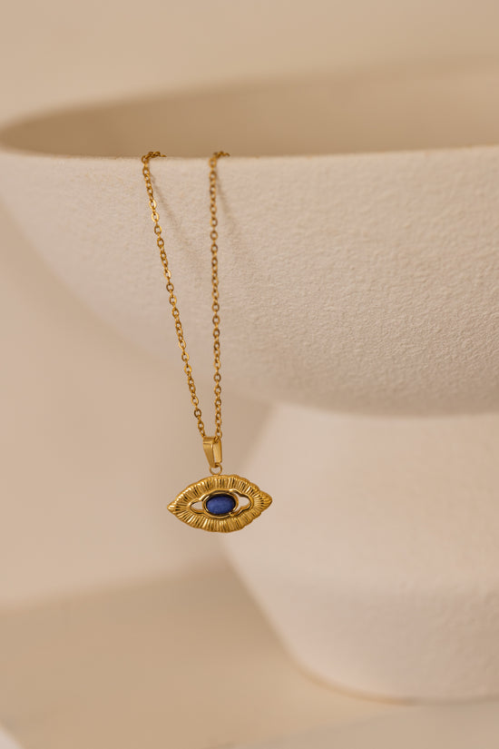 Stripped Eye Evil Sye Necklace