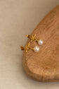 Love Knot Pearl Drop Earring