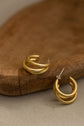 Three Circle Hoop earring