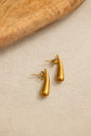 Long Tear drop Stud  Earring