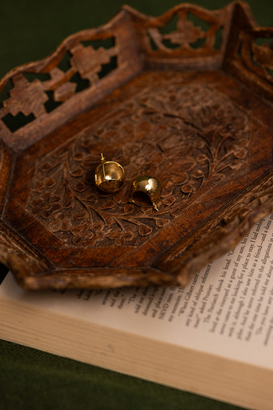 Big Bubble Hoop Earring