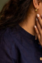 Small Smooth Oval Hoop Earring