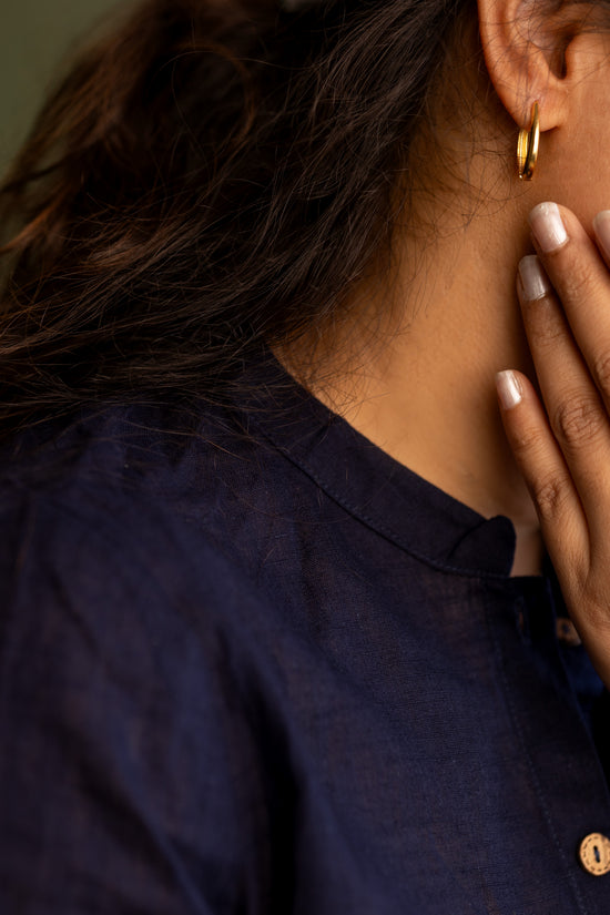 Big Bubble Hoop Earring