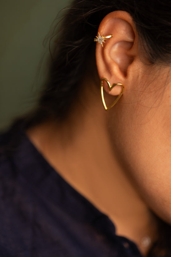 Star stone Ear Cuff