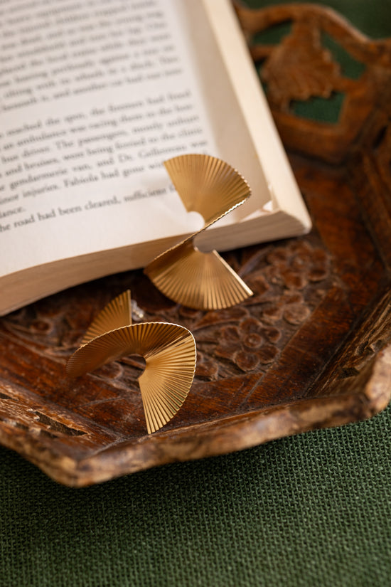 Waved Disco Earrings