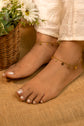 Rose Flower Anklet