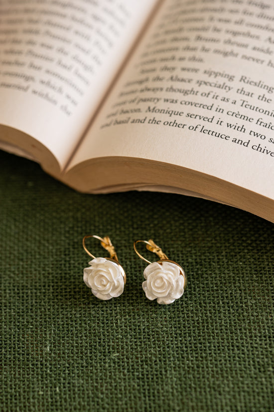 Rose Flower Earring