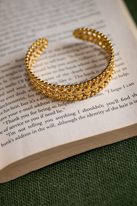 Three Layer Leaf Bracelet