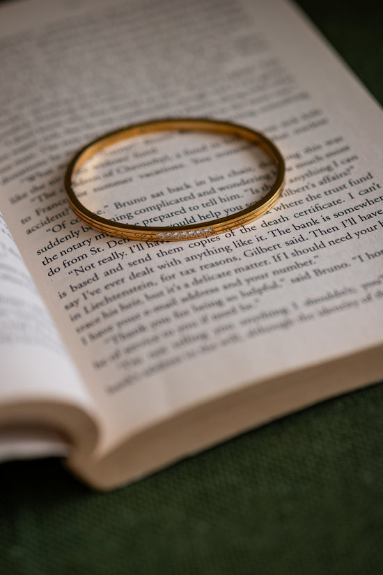 Lined Studded Bracelet