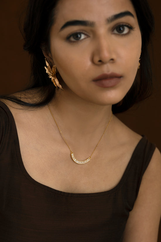 Zircon U Shaped Necklace