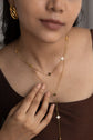 Clover Double Layer  Necklace