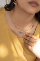 Evil Eye  Double Layer Necklace