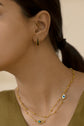 Black Enamel Small Earring