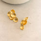 Bubble cascading Earring Gold