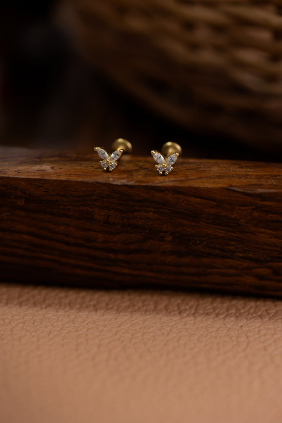 Butterfly Studded Earring