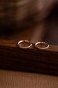 Studded Small  Hoop