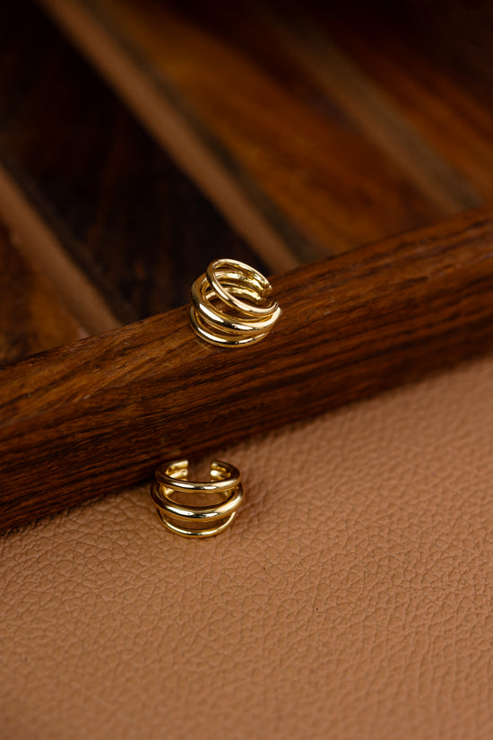 3 circle Earcuff