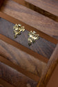 Chunky Heart chandelier Earring