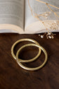 Twisted Round Bangle