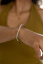 Silver Square Bangle